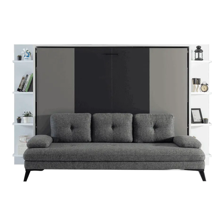 Horizontal Murphy bed XL 2 places